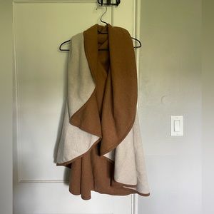 Anthropologie Shawl Vest